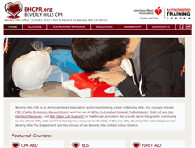 Tablet Screenshot of bhcpr.org